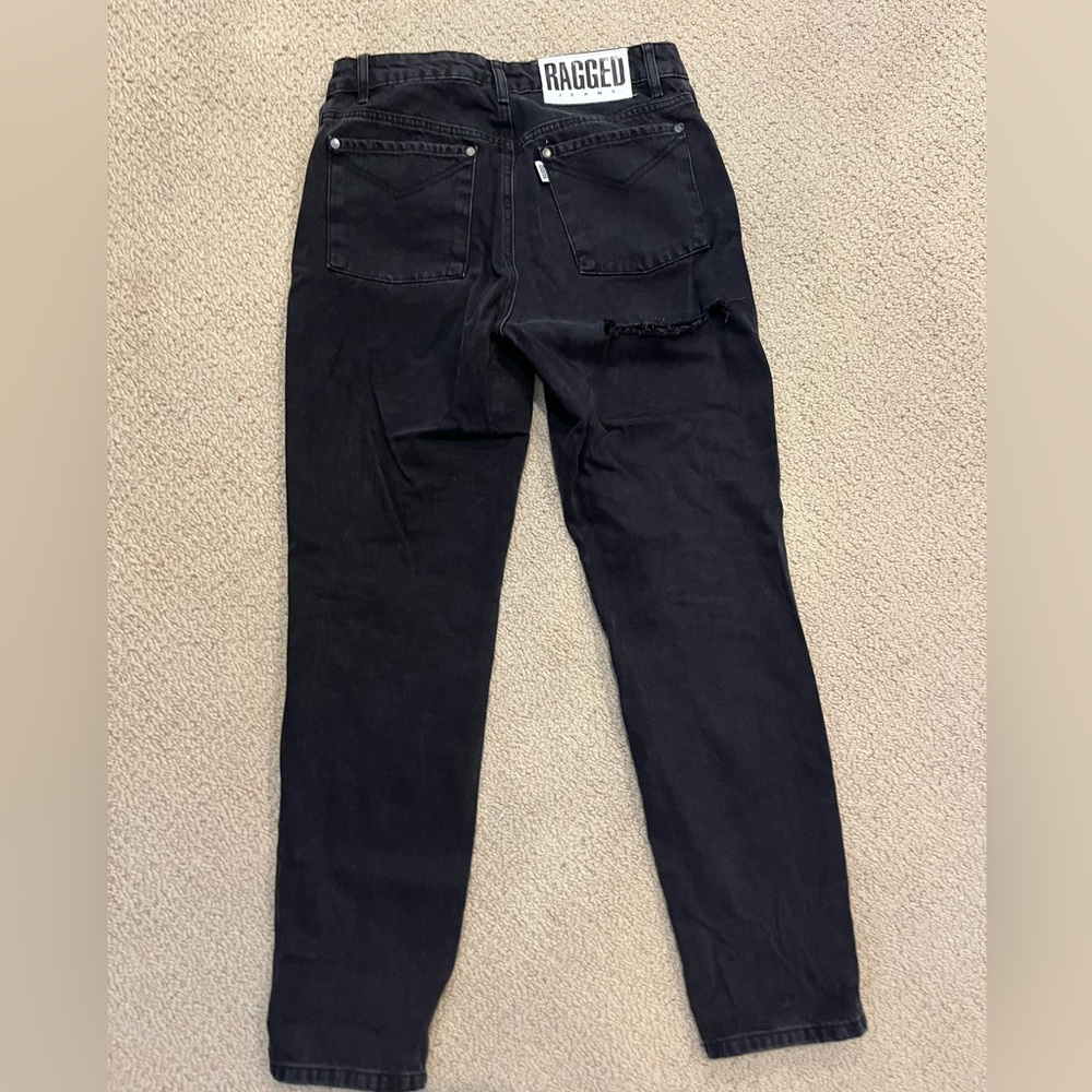 NEVER WORN: Black Ragged Priest Straight Jeans